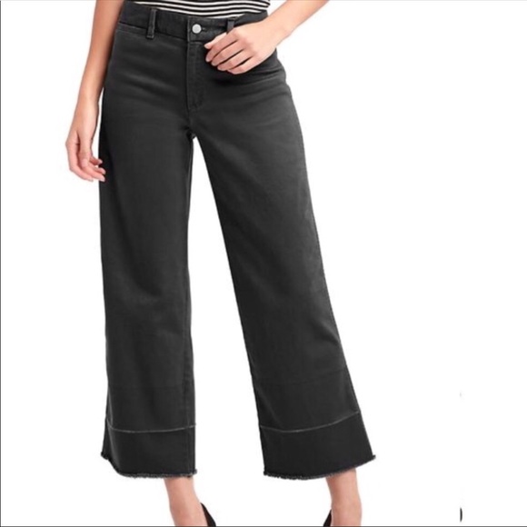 gap high rise wide leg jeans